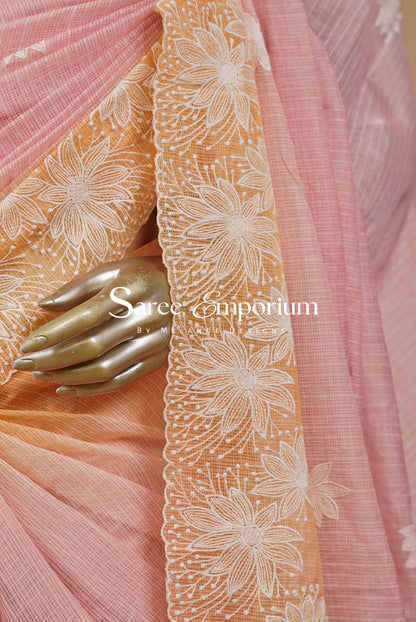 Cotta Embroidery Saree For Women MDS0255