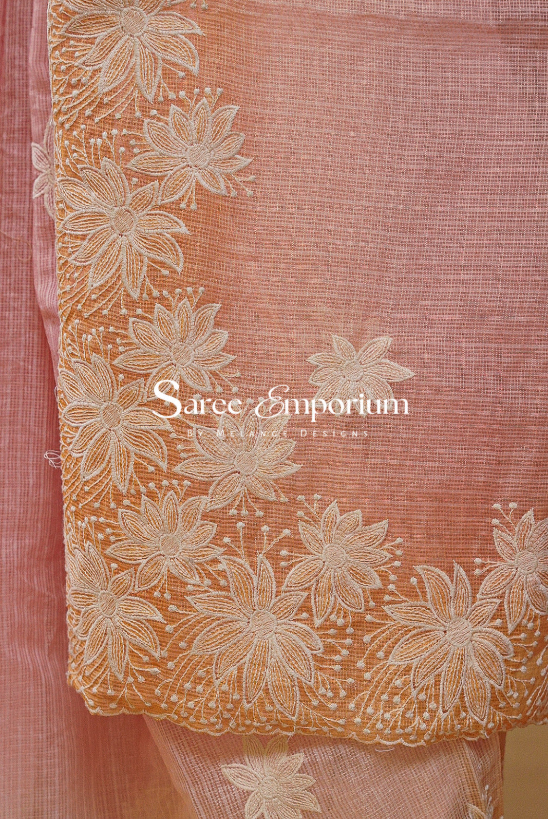 Cotta Embroidery Saree For Women MDS0255