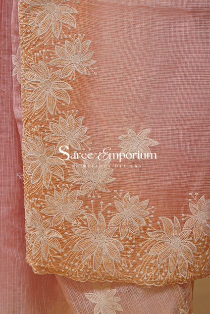 Cotta Embroidery Saree For Women MDS0255