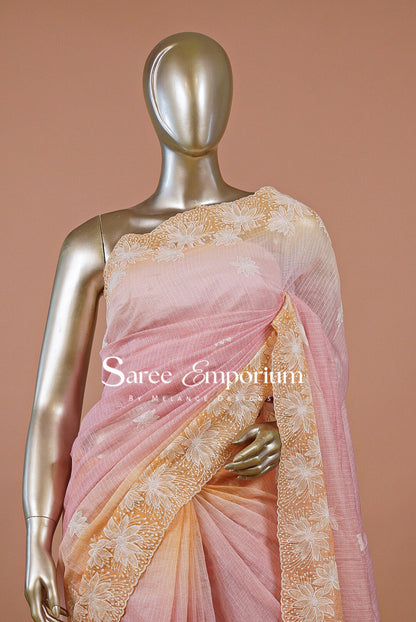 Cotta Embroidery Saree For Women MDS0255
