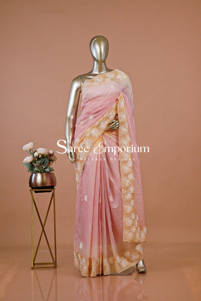 Cotta Embroidery Saree For Women MDS0255