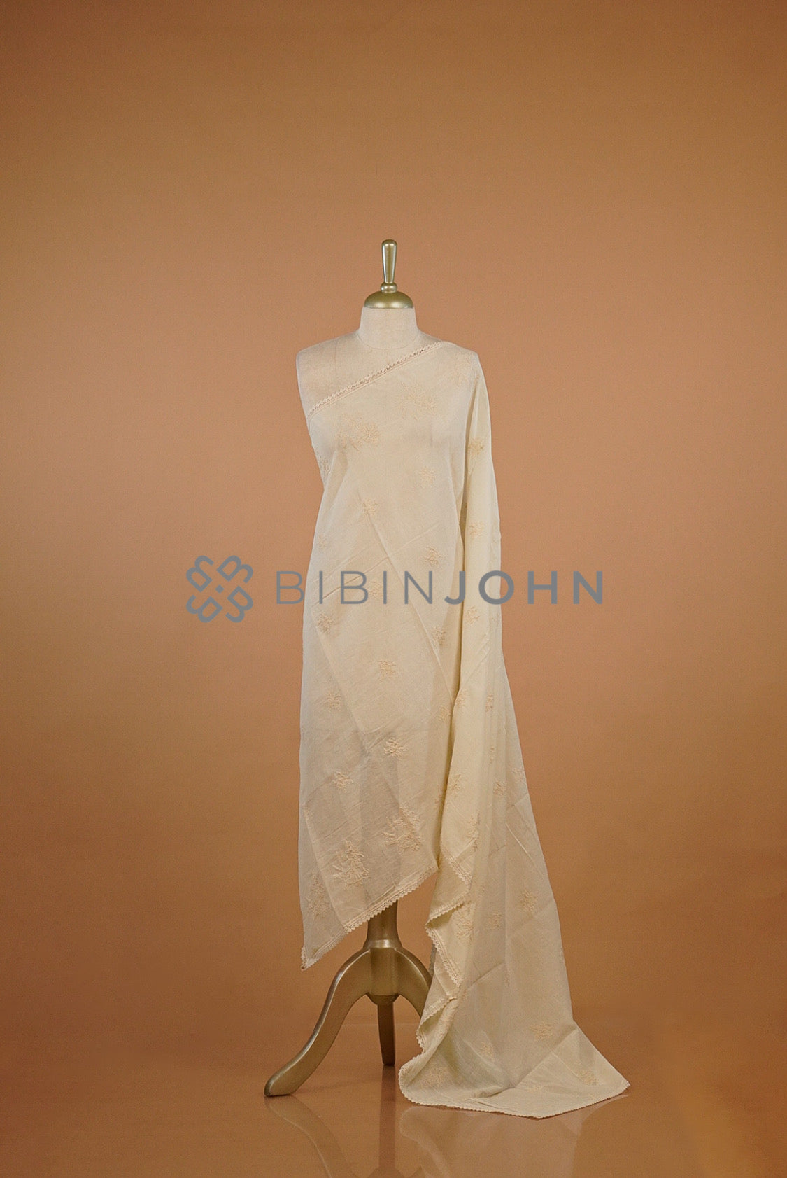 Mul Cotton Embroidery Dupatta For Women
