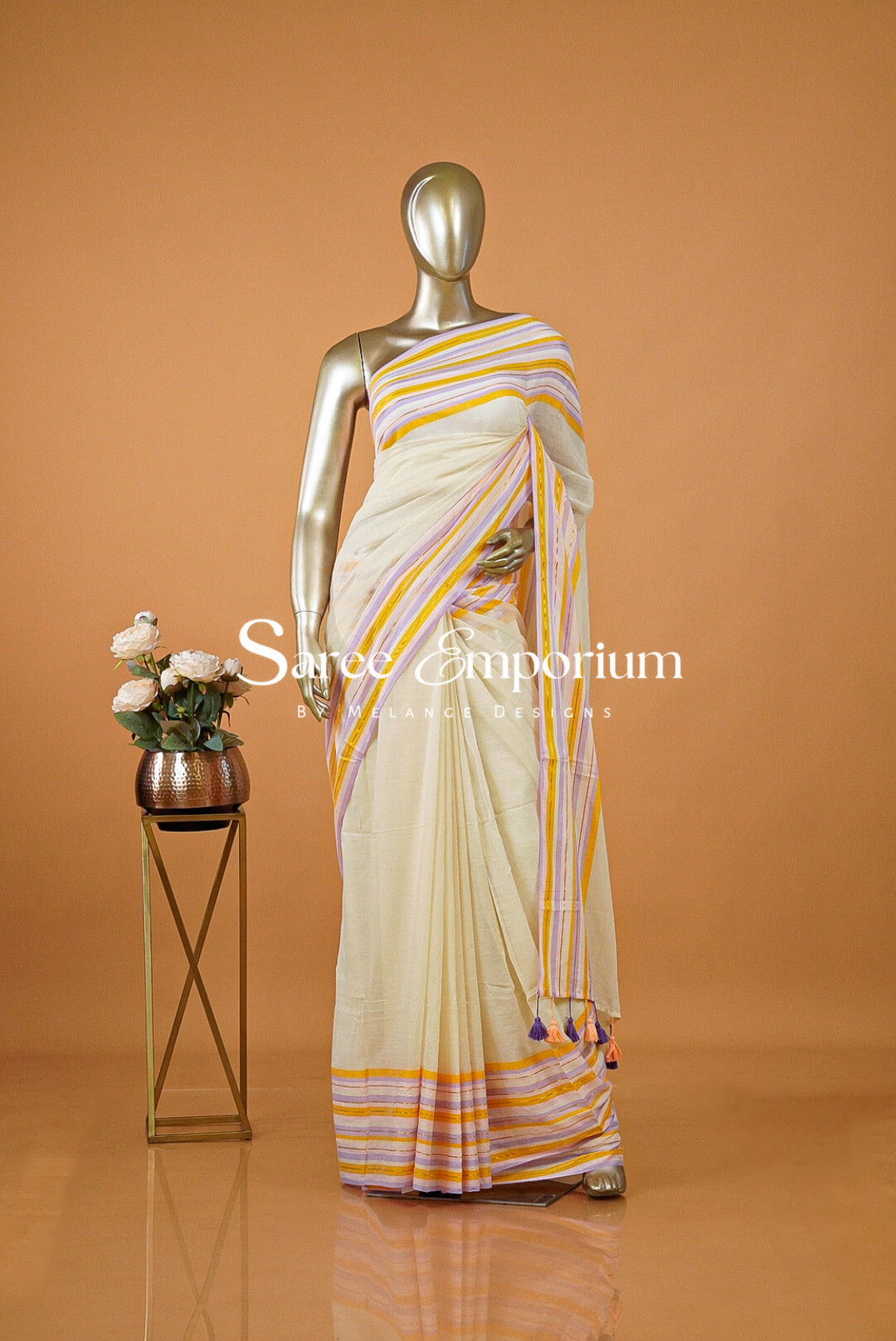 Pure Mul Cotton Saree MDS0228