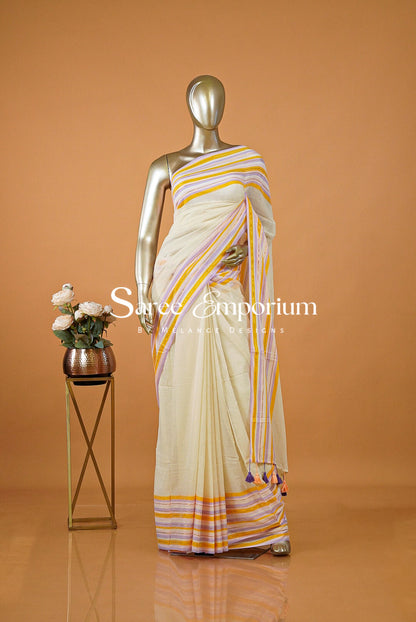 Pure Mul Cotton Saree MDS0228