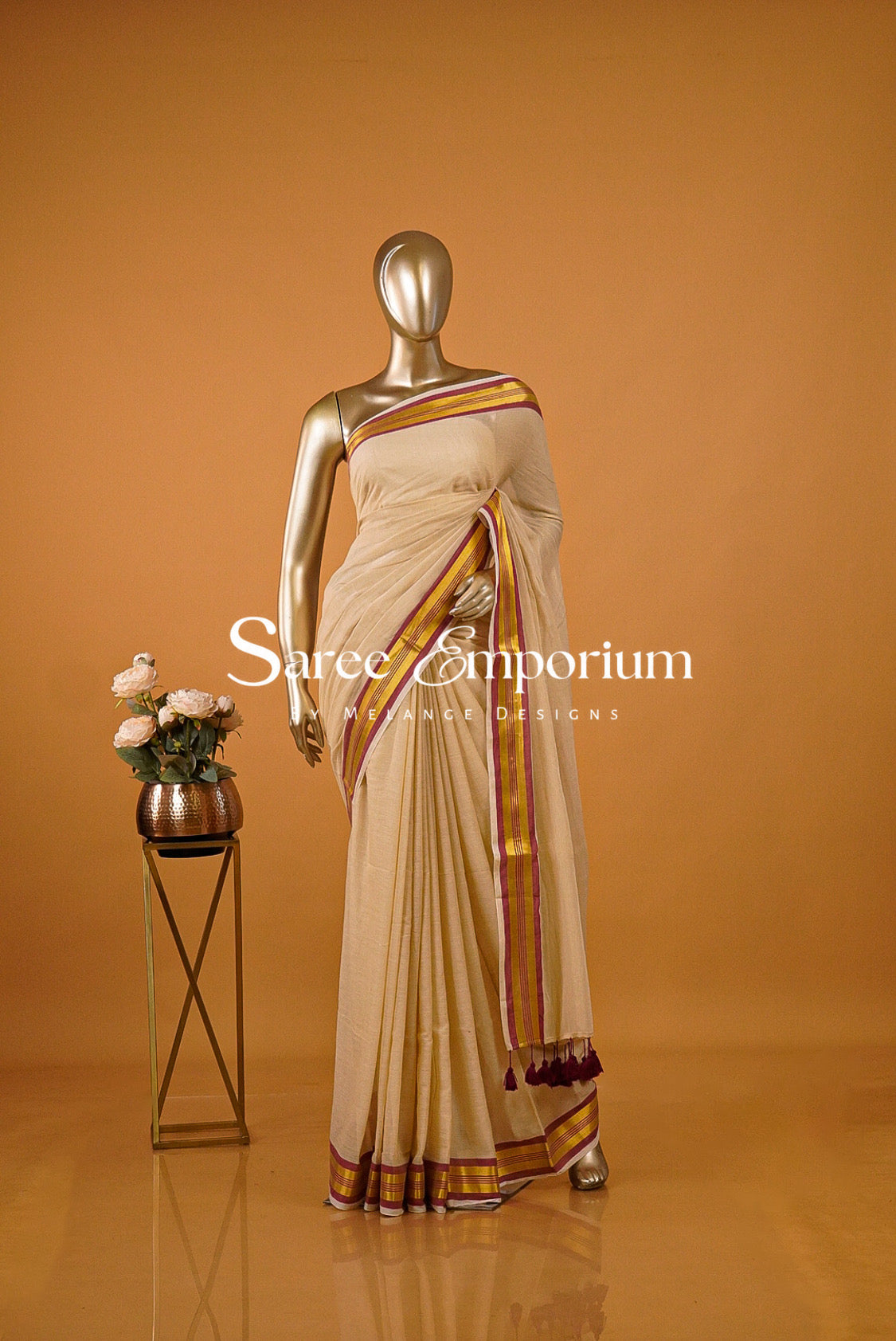 Pure Mul Cotton Saree For Women MDS0233