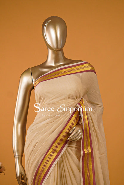 Pure Mul Cotton Saree For Women MDS0233