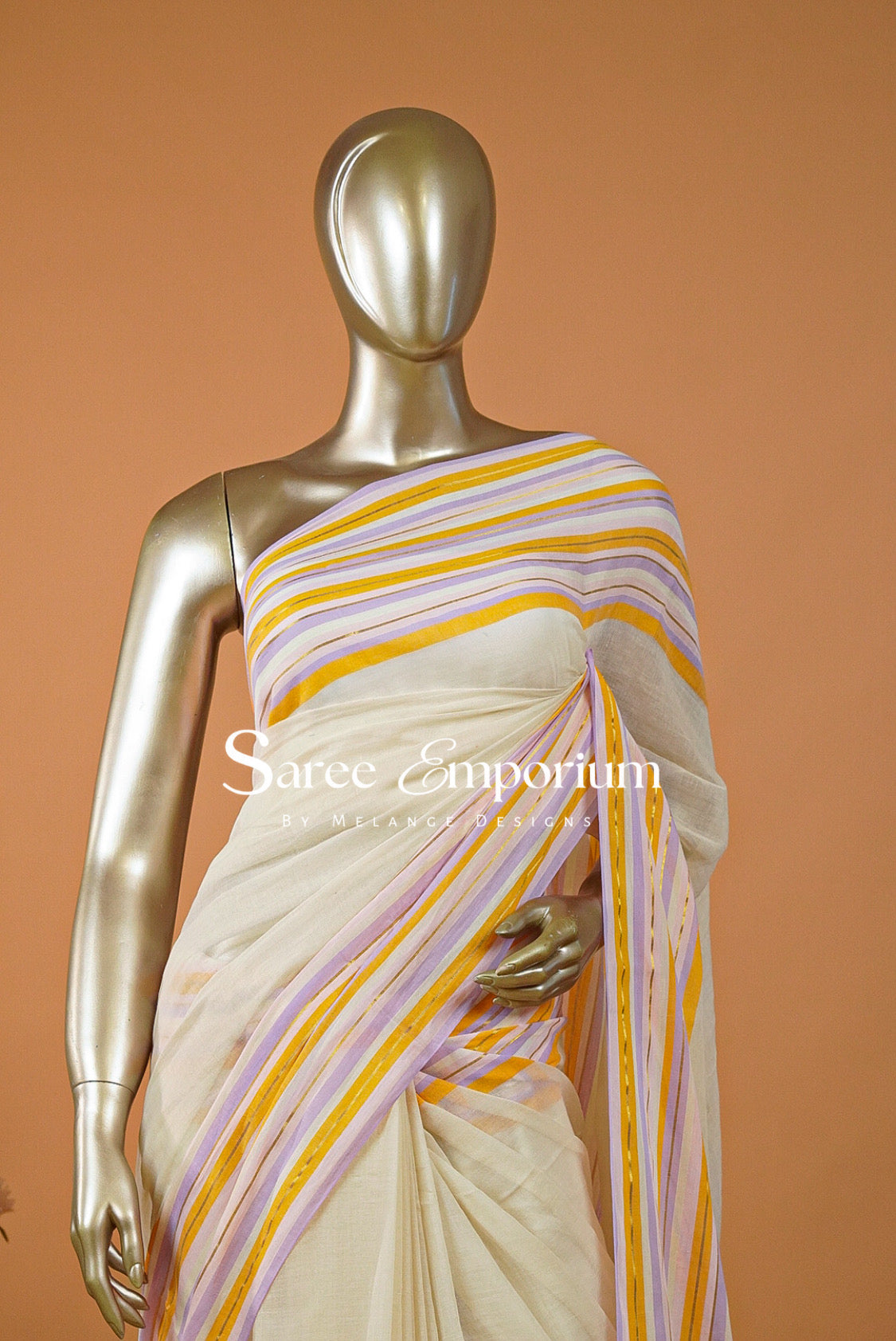 Pure Mul Cotton Saree MDS0228