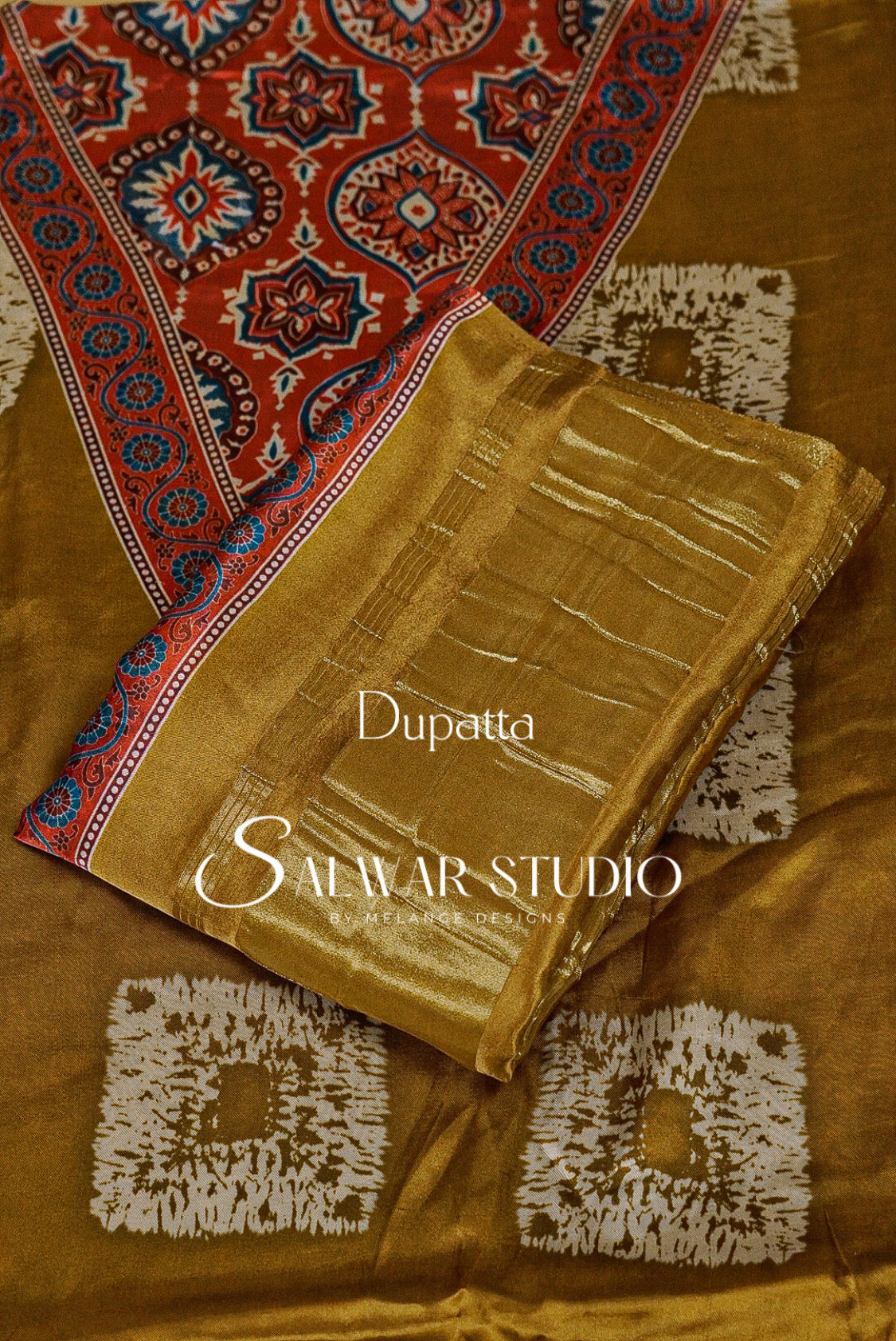 Satin Silk Unstitched Salwar Suit Dress Material Mustard Yellow AC0256
