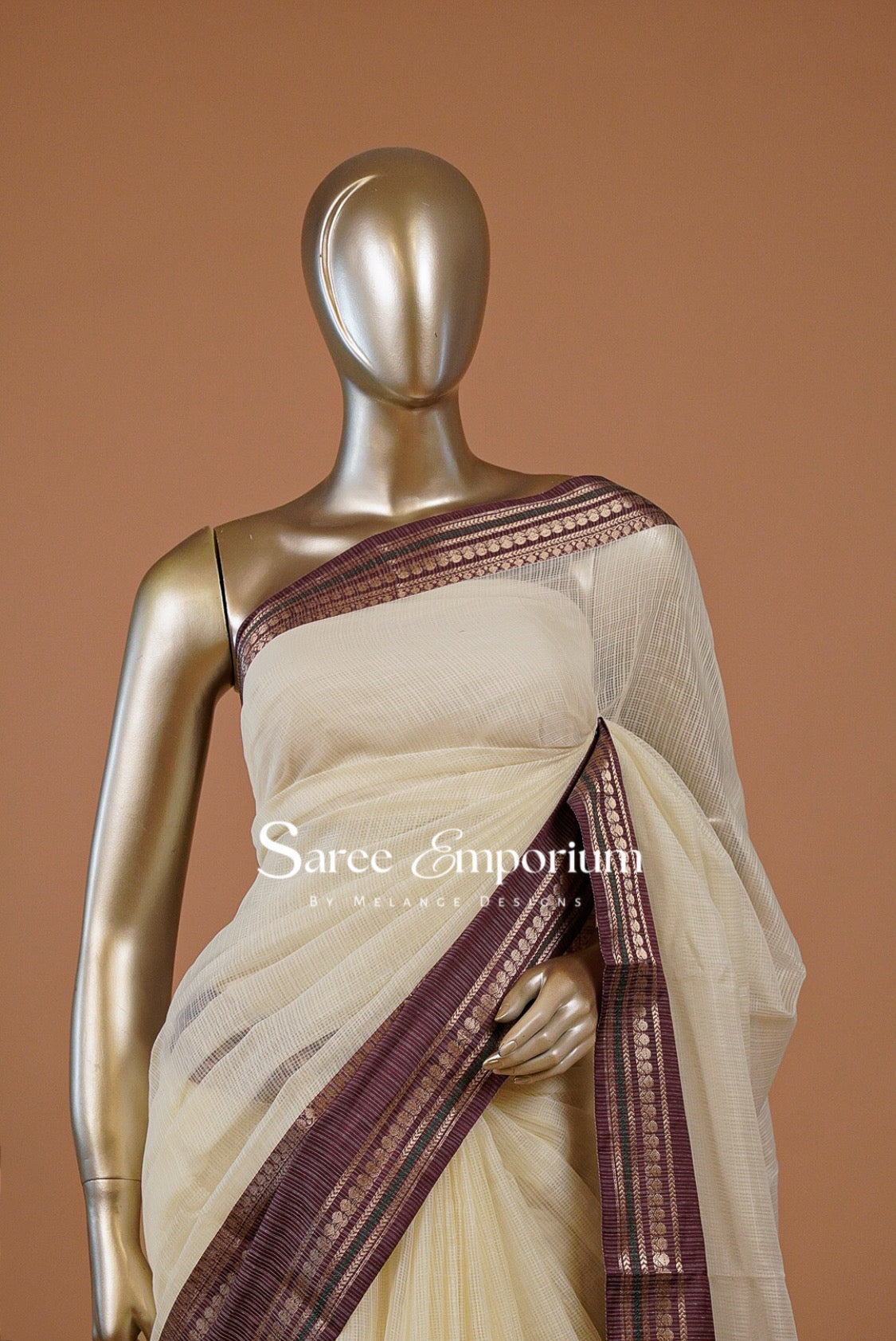 Semi Cotta Banarasi Saree For Women MDS0283