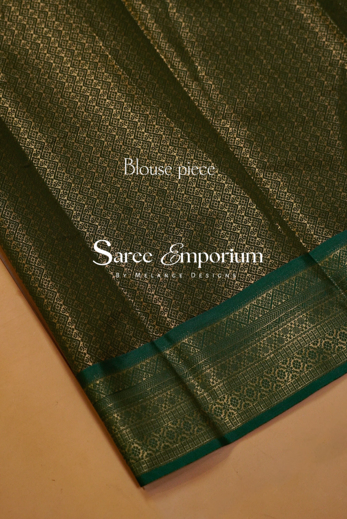 Semi Silk Brocade Saree For Women Rose Pink Blouse Piece.