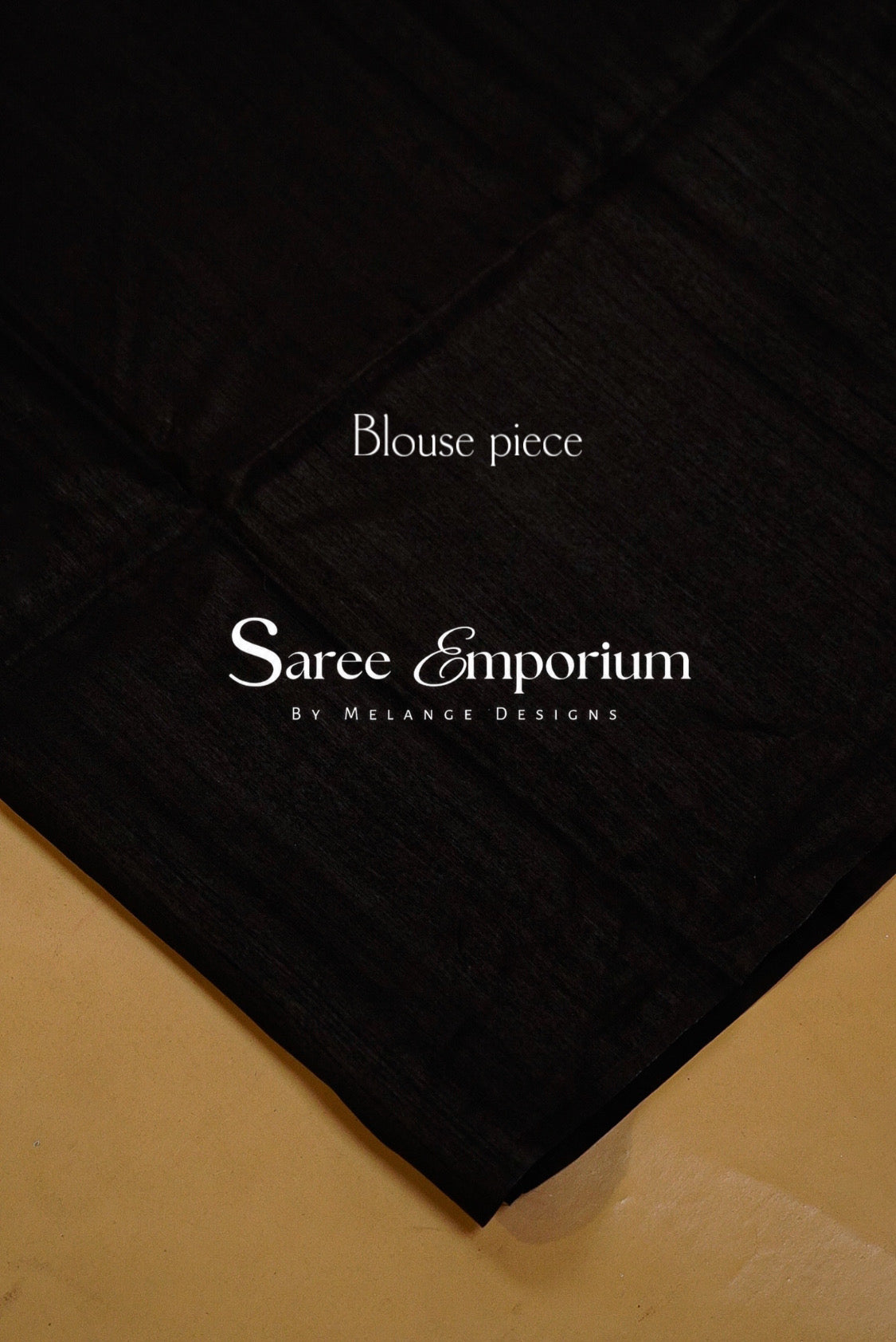 Semi Silk Embroidery Saree For Women Black