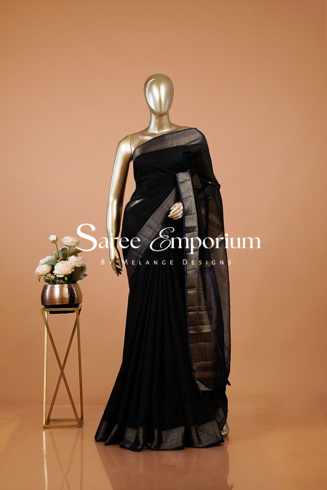 Semi Silk Saree For Women MDS0296