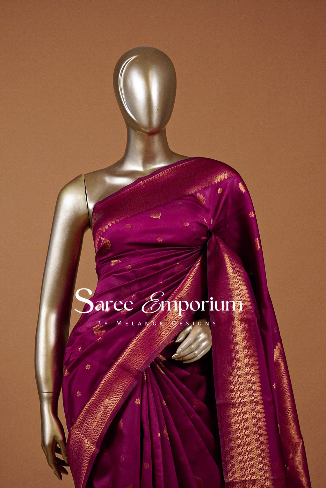 Semi Silk Saree For Women MDS0339