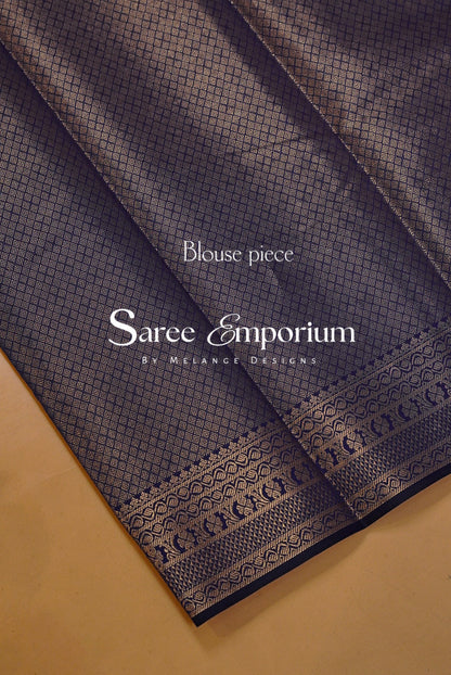 Silk Brocade Saree For Women MDS0246