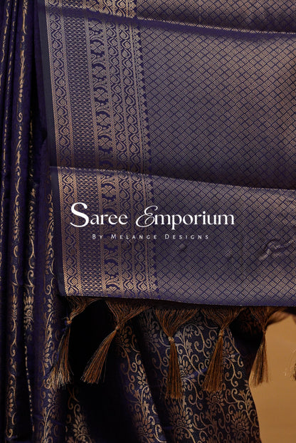 Silk Brocade Saree For Women MDS0246