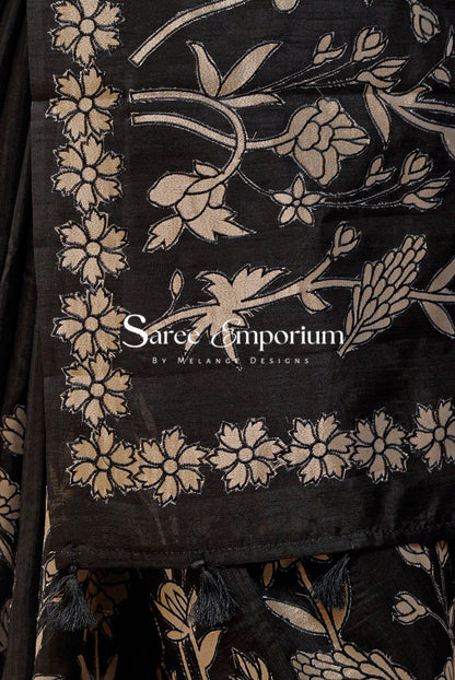 Silk Embroidery Saree For Women MDS0254