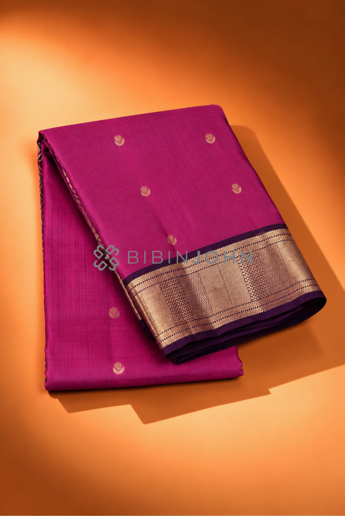 Silk Saree For Women Magenta Pink